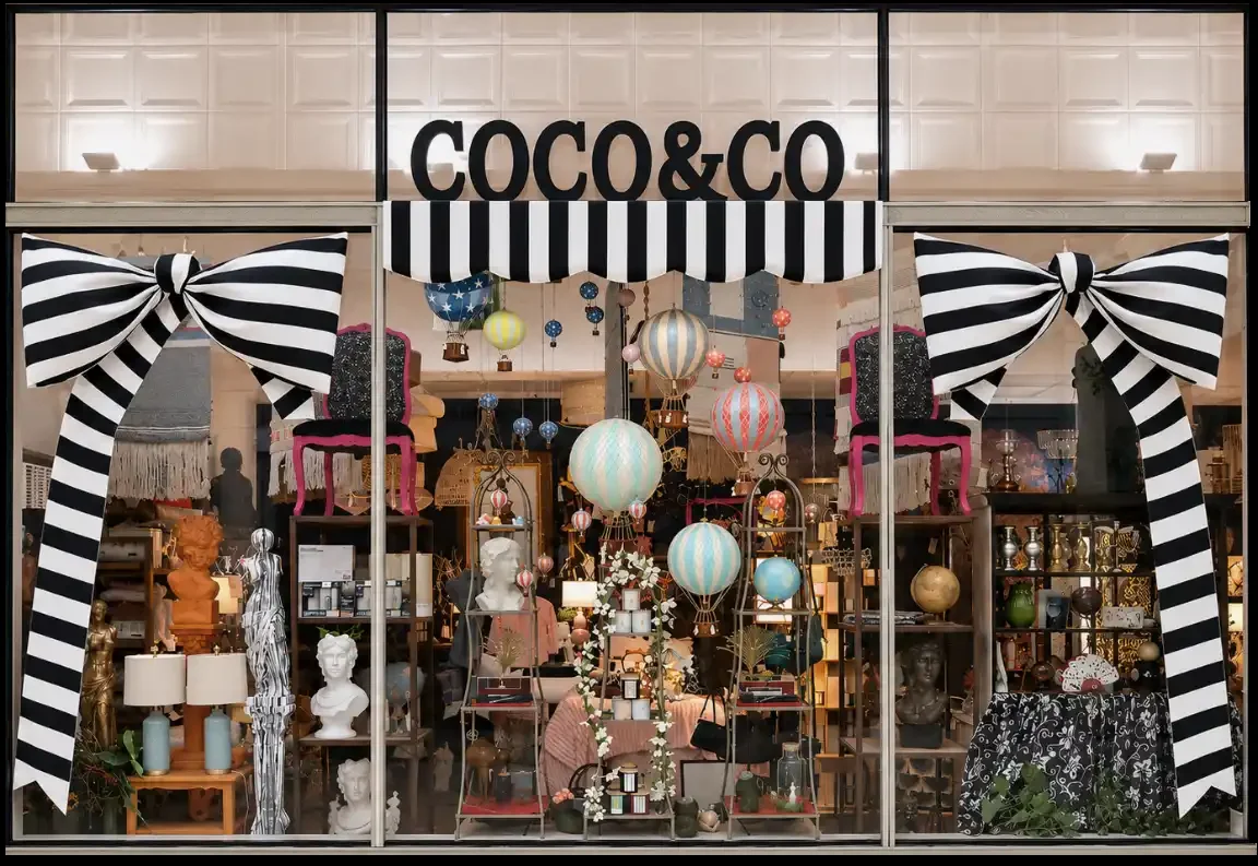 Coco & Co vintage shop at 5th Street Arcade, Cleveland