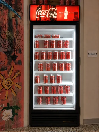 Coca Cola Cooler at Coco's Selfie Space